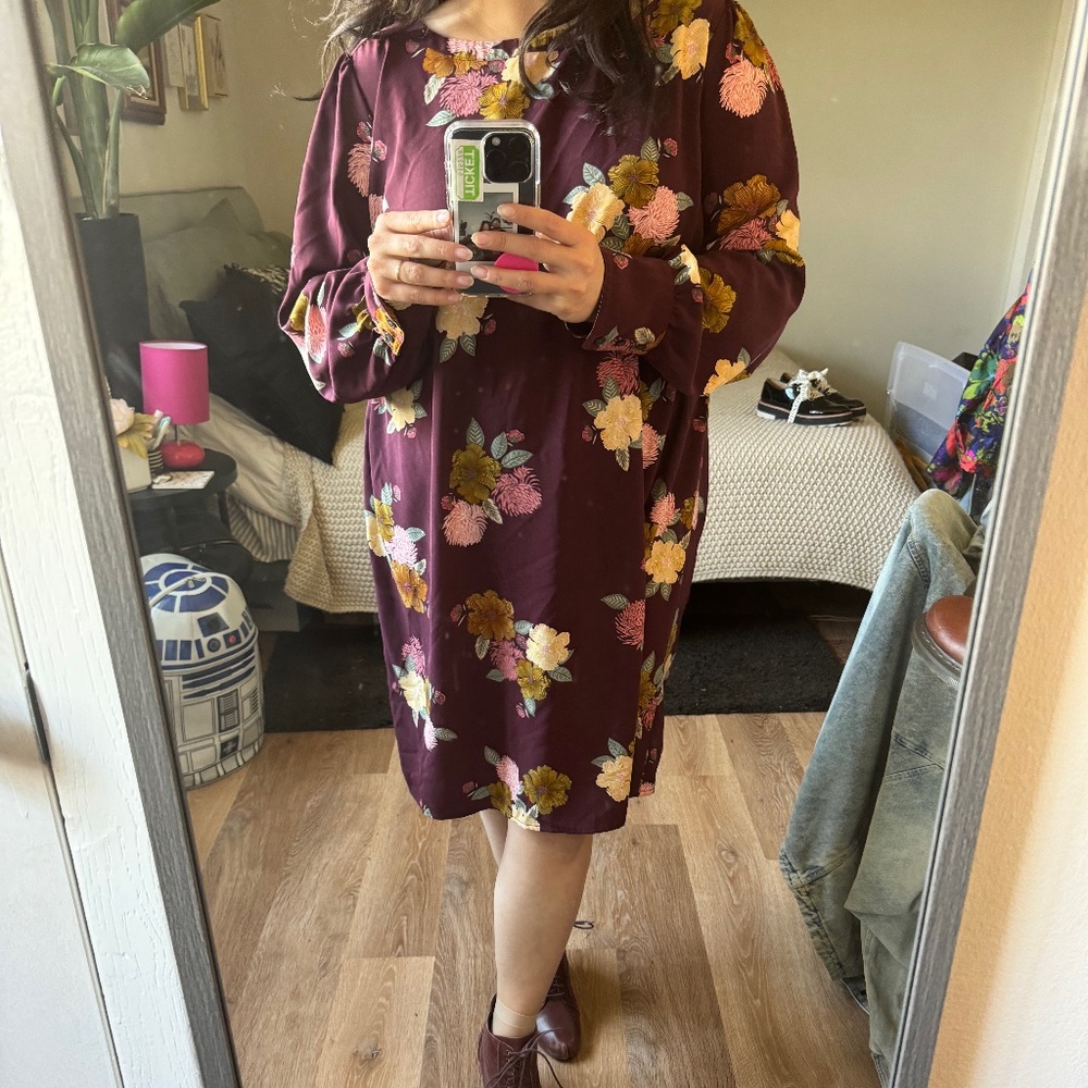 floral dress 🌷🌸